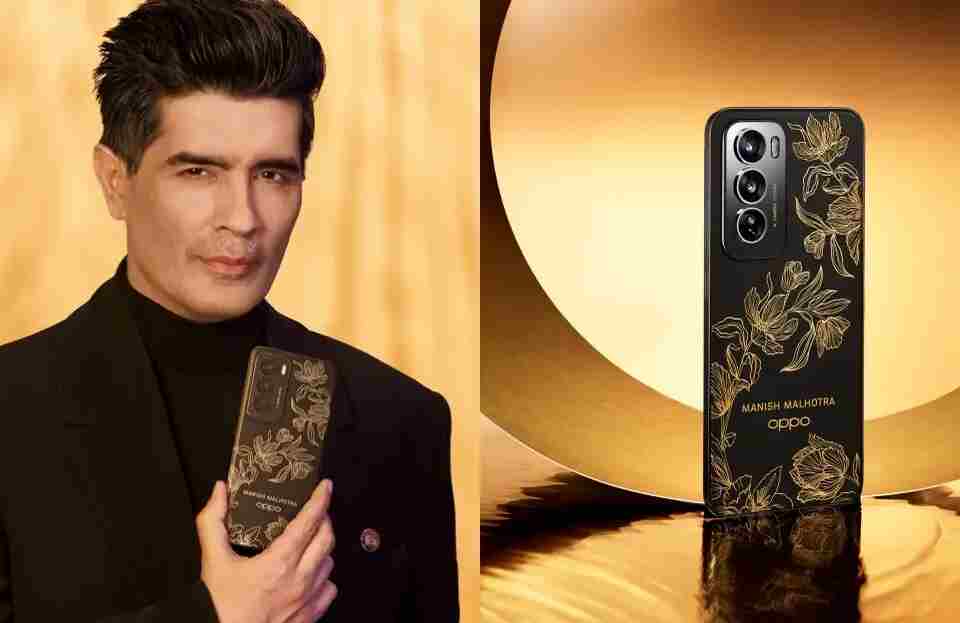 Oppo Reno 12 pro Manish Malhotra limited edition